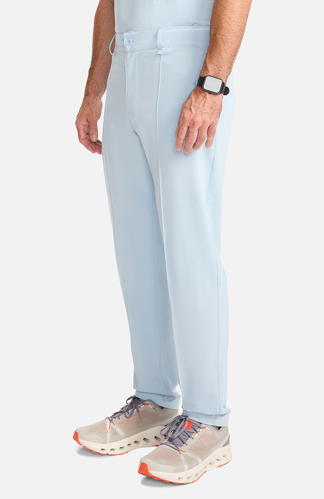 Men's Pintuck Tapered Scrub Pant, , large