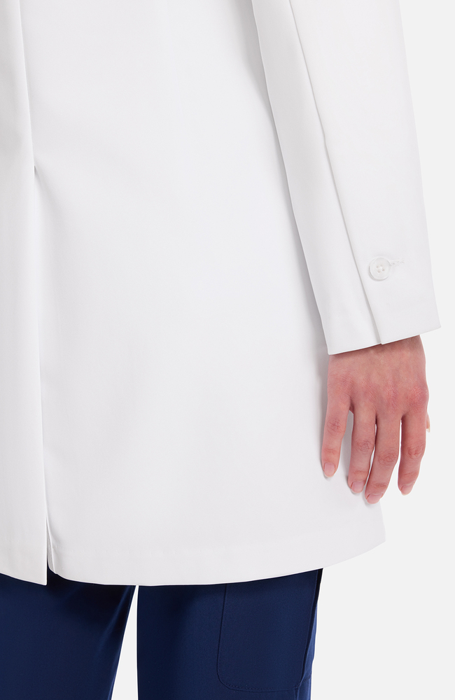 Women's Joycelyn 34" Lab Coat, WHT White, large