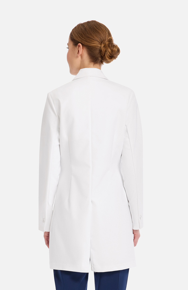 Women's Joycelyn 34" Lab Coat, WHT White, large
