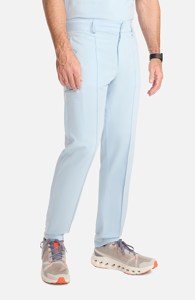 Men's Pintuck Tapered Scrub Pant, , large