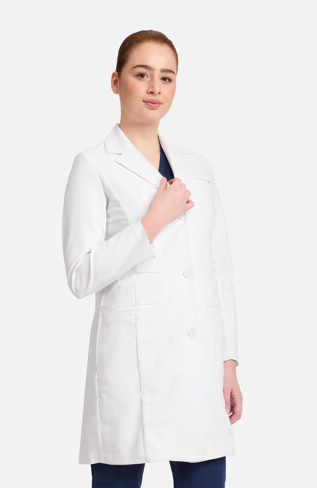 Women's Marie 36¾" Lab Coat, WHT White, large
