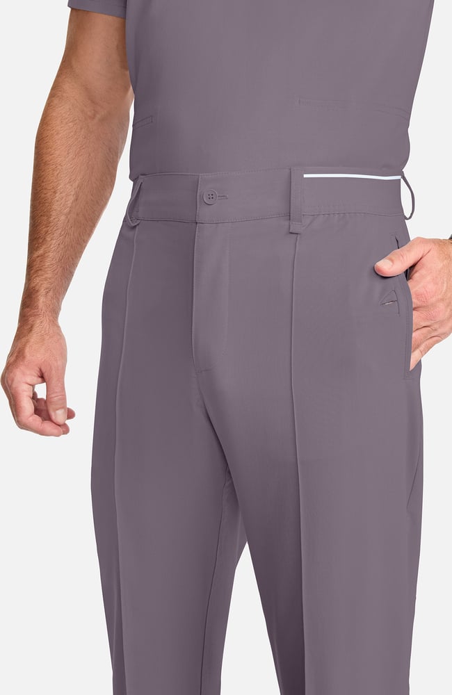 Men's Pintuck Tapered Scrub Pant, , large