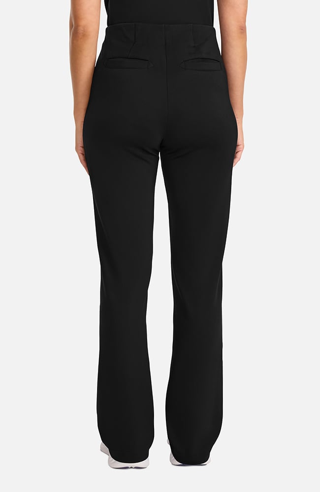 Women's Ponte Wide Leg Scrub Pant, , large